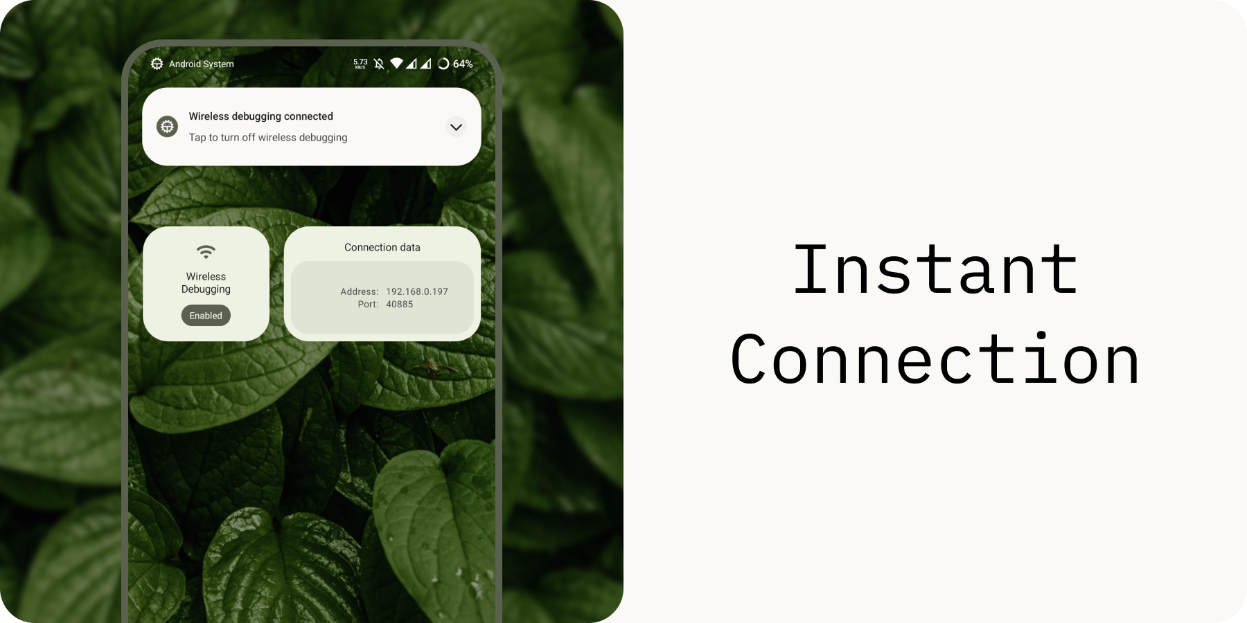 Instant Connection Icon WADBS